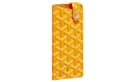 GOYARD Montmartre Canvas With Suede Calfskin Eyeglass Pouch Small Yellow