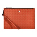 MONTBLANC Cow Clutch Golden Orange Red