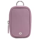 Lululemon Clippable Nano Nylon Key Pouch Lavender