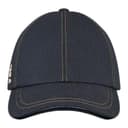 DIOR Sheepskin Baseball Caps Dark Blue