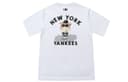 MLB New York Yankees TShirts White Crew Neck Moderate Straight Fit