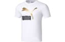 PUMA TShirts White Crew Neck Moderate Straight Fit