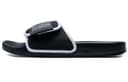 Kappa Slide Slippers Black White