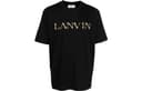 Lanvin Curb Embroidered T Shirt