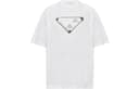 PRADA TShirts White Crew Neck Moderate