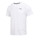 PUMA TShirts White Crew Neck Moderate Straight Fit