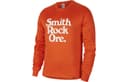 Nike Sweatshirts Orange Red Crew Neck Moderate Regular