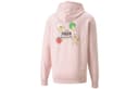 PUMA Blaster Sweatshirts Pink Hooded Moderate Straight Fit