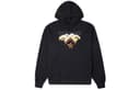 Converse Sweatshirts Black Hooded Thickened Regular