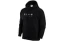 Nike Sweatshirts Black Hooded Moderate Straight Fit