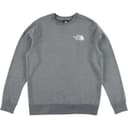 THE NORTH FACE U Logo Pullover Crew Sweatshirt Gray