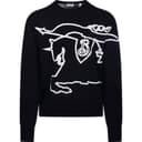 Burberry Ekd Intarsia Knit Crewneck Jumper