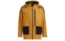 Adidas Color Block Sports Hooded Fleece Lined Jacket Wheat Brown