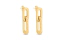 LOUIS VUITTON Lv Edge Double Earrings