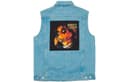 PALACE Vests Blue Lapel Moderate Straight Fit