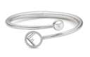 FENDI Brass Bangles Silver