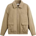 ZARA Jackets Tan Lapel Moderate Straight Fit