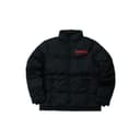 Thrasher Puffer Jackets Stand Collar Moderate Straight Fit