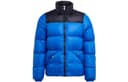 PYRENEX Jackets Blue Stand Collar Moderate Straight Fit
