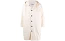 JIL SANDER Oversized Hooded Parka Coat