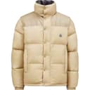 Moncler Verone Down Jacket Sand Beige Yellow/Black