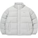 FILA Down Jackets Gray Stand Collar Moderate Straight Fit