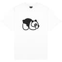 CLOT Drop3 Panda Printed Pattern Crew Neck Short Sleeved T Shirt