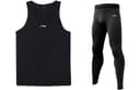 Li Ning Fitness Sets Crew Neck Moderate
