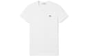 LACOSTE Logo patch Organic Cotton T shirt