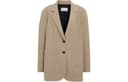 COACH SS24 Business Suit Coat Green Tea Brown