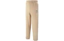 PUMA Knitted Sweatpants Khaki Moderate Straight Fit