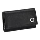 BVLGARI Cow Key Pouch Black