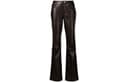 Misbhv fauxleather flared trousers