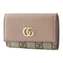 GUCCI GG Marmont Key Pouch Regular Pink