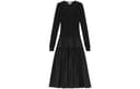 THEORY Long Sleeved Dress Black