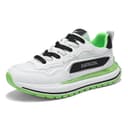 Binary Height Increasing Breathable Chunky White Green