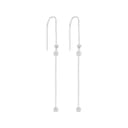 Emporio Armani Sterling Silver Drop Earrings