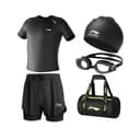 Li Ning Swimsuit Set Black