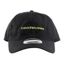 CALVIN KLEIN Cotton Baseball Caps Black