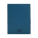 EMPORIO ARMANI Polyurethane Card Holder Dusk Blue