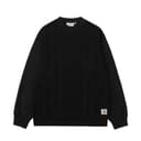 Carhartt WIP Sweatshirts Black Crew Neck Moderate
