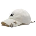 MLB Cotton Baseball Caps White