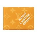 LOUIS VUITTON Envelope Business Card Holder Yellow