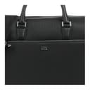 HUGO BOSS Recycled PU Polyurethane Briefcase Black