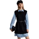 ELLE Two Piece Skirt Sets Lapel Moderate Mid Length