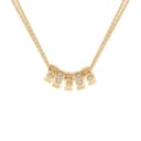 Apm Monaco MORSE CODE Alloy Necklaces Gold