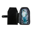 Sanrio PU Polyurethane Synthetic With Polyester Polyvinyl Chloride Key Pouch Black
