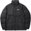 LiNing Down Jackets Caviar Black Stand Collar Moderate Straight Fit