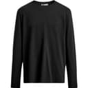 ZARA TShirts Black Crew Neck Moderate