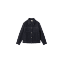 DIALOGUE Denim Jackets Original Denim Blue Lapel Moderate Straight Fit